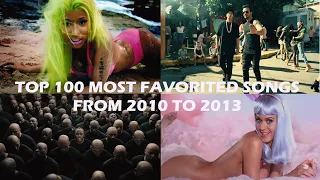 Top 100 most favorited song 2010-2023 (fan-voted)