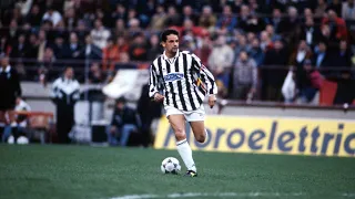 Roberto Baggio vs Parma 1995 UEFA Cup Final 2nd Leg (All Touches & Actions)