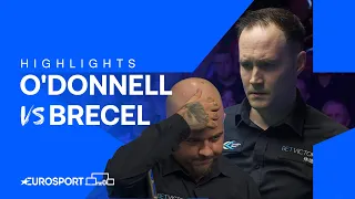 MATCH ENDING Martin O'Donnell vs Luca Brecel 🤯 | 2024 Welsh Open Quarter-Final Highlights