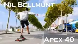 Longboard Freestyle in Barcelona with Apex 40 // Nil Bellmunt