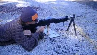Me shooting the Stoner 63A