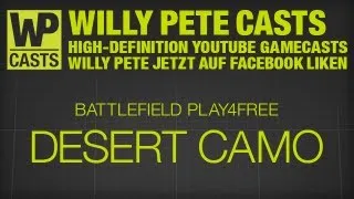 Battlefield Play4Free / Desert Camo Skins Update / M249 SAW / UMP 45 / SCAR-L / 1080p / Deutsch