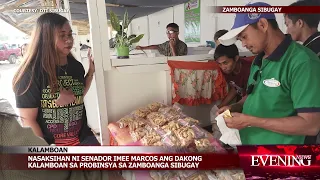 Nasaksihan ni Senador Imee Marcos ang dakong kalamboan sa Probinsiya sa Zamboanga Sibugay