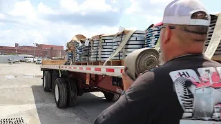 Load Securement (Skidded Eye to Sky coils)