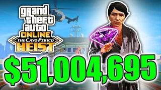 Exploiting Cayo Perico Glitch Until Rockstar is PISSED *$51,004,695* | Solo, Friends And Viewers