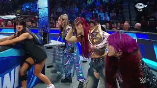 Bianca Belair Vs Bayley Parte 1 - WWE SmackDown 12 de Enero 2024 Español