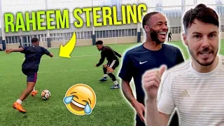 RAHEEM STERLING VS F2FREESTYLERS *INSANE SKILLS* | Billy Wingrove & Jeremy Lynch