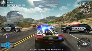 Koenigsegg Agera - Need For Speed Hot Pursuit Remastered | Racer & Police Battle!