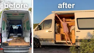 EXACTLY How Much It Costs To Convert A Van Into A Campervan