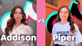 Addison Rae Vs Piper Rockelle TikTok Dances Compilation 2020