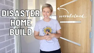 Building a new house in Australia / disaster house build during a pandemic / taking over the build