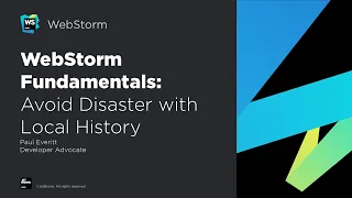WebStorm Fundamentals: Avoid Disaster with Local History