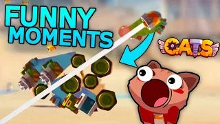 FUNNY MOMENTS & BEST BATTLES - C.A.T.S: Crash Arena Turbo Stars Montage