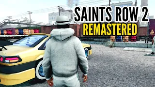 SAINTS ROW 2 Remastered The Brotherhood Ultra Realistic Graphics Game Play