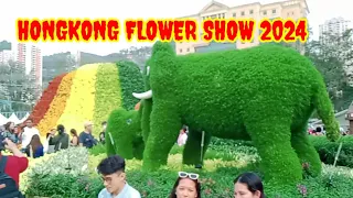 HONGKONG FLOWER SHOW 2024 PART 1// VIEW FLOWER SHOW  AT VICTORIA PARK //FESTIVAL BUNGA 2024 PART 1