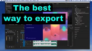 The best way to export in adobe premiere pro 2020