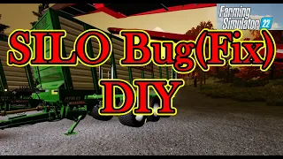 Landwirtschafts-Simulator 22 - Silo Bug selbst beheben (mit kleinen Abstrichen) Silage ist Gold