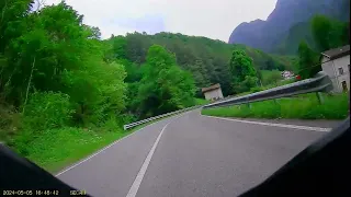 Onboard Benelli trk 702 road (Italy)