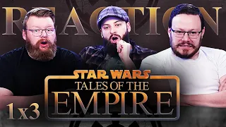 Tales of the Empire 1x3 REACTION!! "The Path Of Hate"
