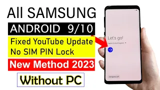 All Samsung ANDROID 9/10  Google/FRP Bypass ✅ 2023  - (without computer)