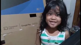 Unboxing our 65" android tv