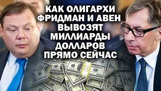 Как олигархи Фридман и Авен выводят млрд долларов прямо сейчас. Кто остановит? / #ЗАУГЛОМ