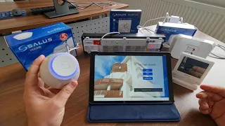 Conectarea la aplicatie a unui sistem Salus Smart home instalat anterior fara internet.