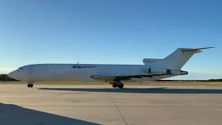 Landing and takeoff of a Super loud 727-281 (A)(F) (TSU281) (N281FL) (B722).