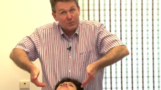 Cervical mobilisation, the "lateral glide" technique