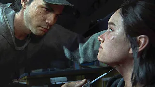 Dina Saves Ellie (Jordan Death Scene) - The Last of Us Part II (PS4 Pro) 4K HDR