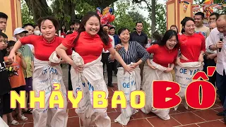 Trò Chơi Nhảy Bao Bố - Lễ Hội Truyền Thống Chùa Dịch Diệp, Trực Chính, Trực Ninh, Nam Định