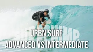 Urbn Surf Melbourne, Intermediate VS Advanced (for hacks)