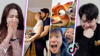 Koreans React To TikTok ‘#Family’ for the first time | Y