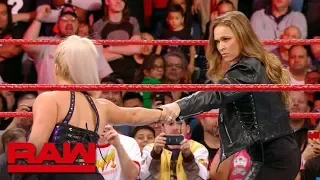 Alexa Bliss Attacks on Ronda Rousy WWE Raw September 3, 2018