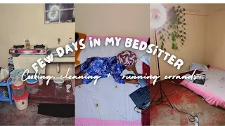 DAYS IN MY LIFE AS AN INTROVERT LIVING ALONE IN MY BEDSITTER | COOKING | CLEANING