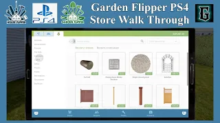 House Flipper Garden Flipper DLC PS4 Store Walk Through Review and Thoughts