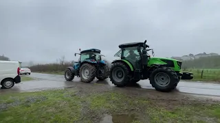 6 Serisi 120 Hp Landini Vs 5 Serisi Deutz Fahr 95 Bağlarsanız ne olur :D