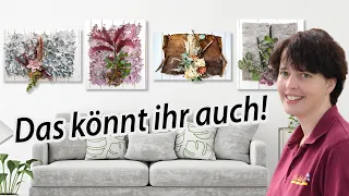 DIY Herbstdeko- 4 Wanddeko Ideen