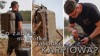 Sprzęt Karpiowy na Krótkie Zasiadki Karpiowe ?!? -Vlog41