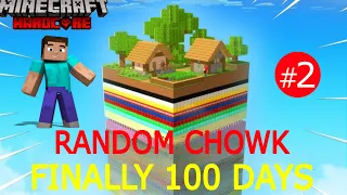 FINALLY - 100 Days on ONE RANDOM CHUNK IN Hardcore Minecraft Part 2