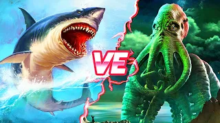 Megalodon ve Kraken Karşılaşsaydı, Kim Galip Gelirdi?