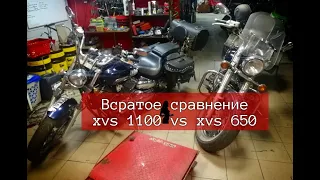 Всратое сравнение xvs 650 и xvs 1100