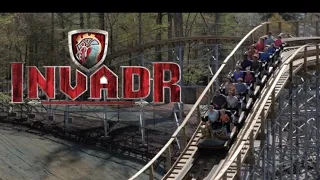 Busch Gardens Williamsburg roller coaster GoPro POV! Invader🛡️🗡️🪖