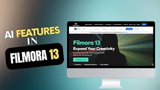 NEW AI Tools & Features in Wondershare Filmora 13