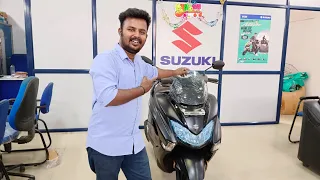 SuzukiBurgmanStreet2023model Bluetooth edition125scooter | price & Mileage |Details review in Tamil