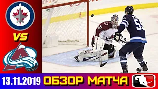 Winnipeg Jets  vs Colorado Avalanche | 12/11/19 | Виннипег Джетс - Колорадо Эвеланш