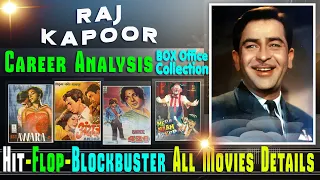 Raj Kapoor Box Office Collection Analysis Hit and Flop Blockbuster All Movies List.