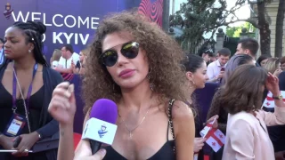 Eurovision 2017 - Red carpet - Georgia - Tamara Gachechiladze