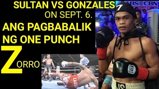 JONAS SULTAN VS FRANK GONZALES fight highlights. ANG PAGBABALIK NG ONE PUNCH ZORRO.