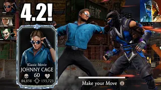 NEW KLASSIC MOVIE Johnny Cage! Update 4.2 Gameplay! Joker Brutality and Johnny Cage Friendship!